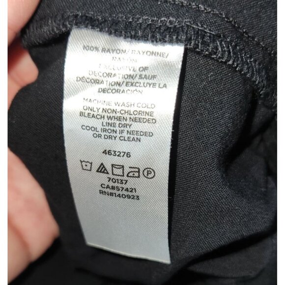 LOFT Outlet Black‎ Off-Shoulder Romper XS - Picture 2 of 5